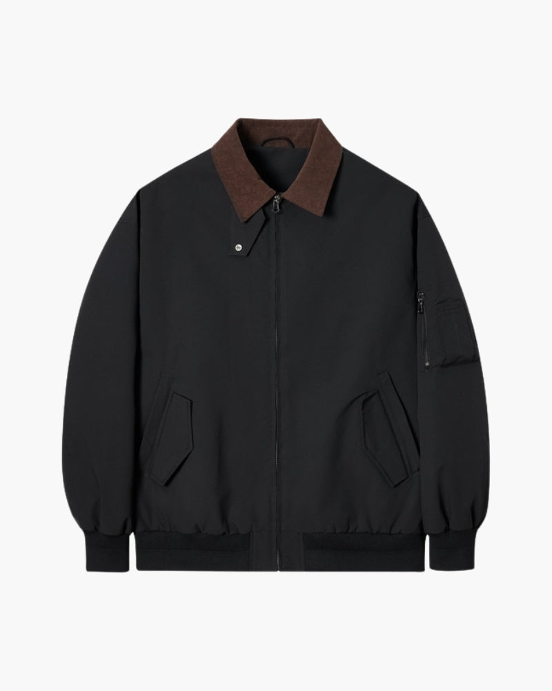 Belvara Accessoire - Klassisch Harrington Jacke