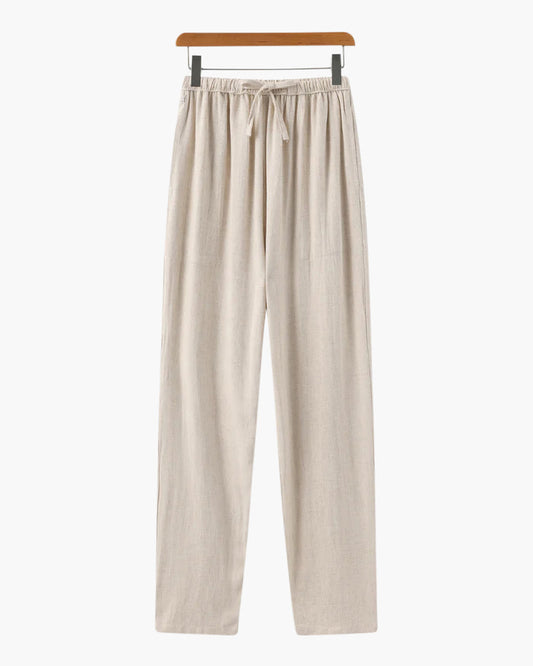 Belvara Hose - Marrakech - Leinen Hose (Slim Fit)