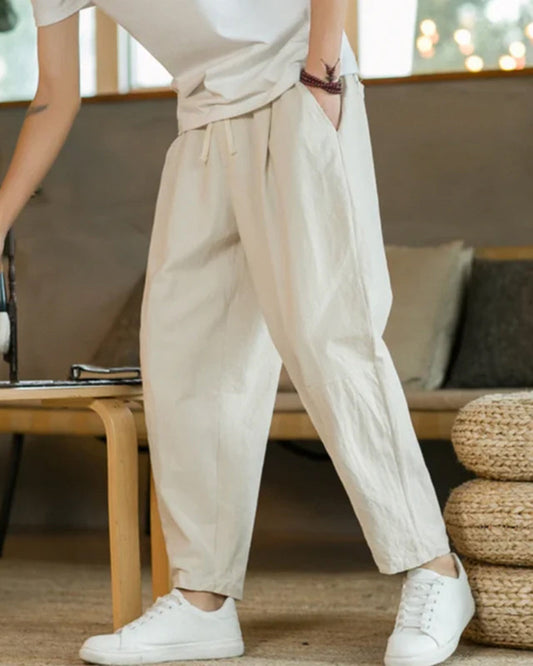 Belvara Hose - Cancun Baumwolle Hose