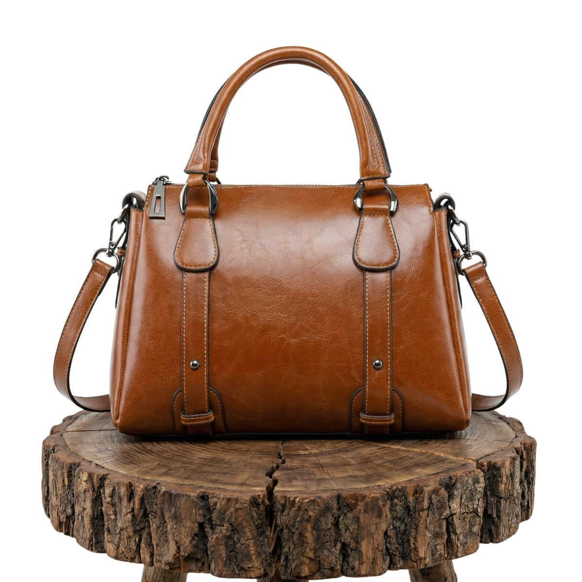 Lotte™ | Reißverschluss-Handtasche