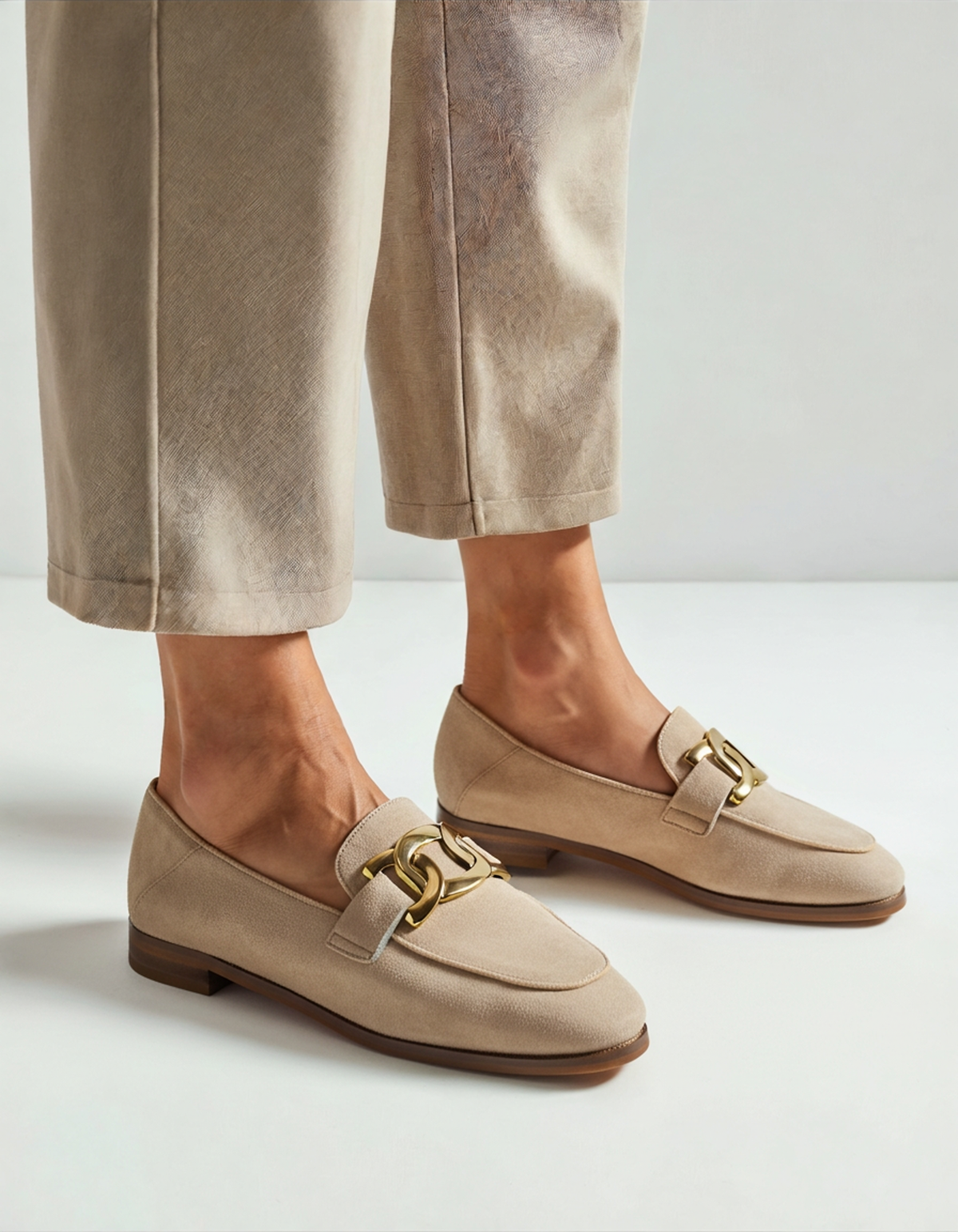 Belvara Accessoire - Duchess Loafer Wildleder