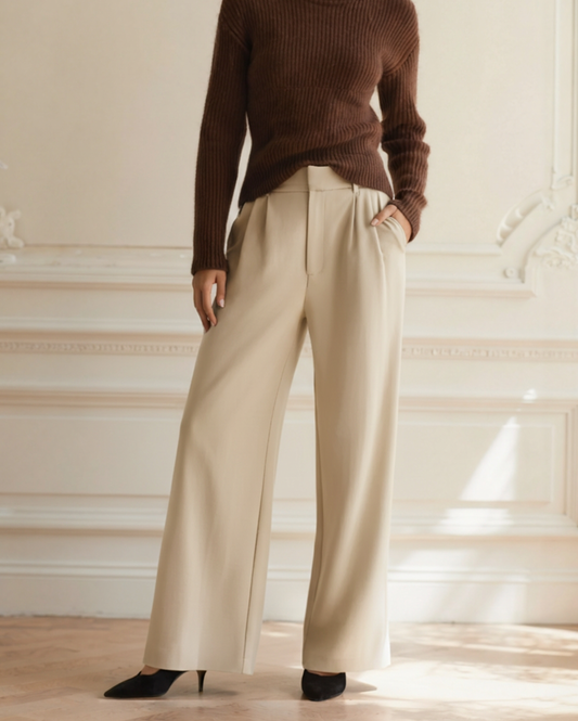 Belvara Hose - Serena Wide Leg Hose